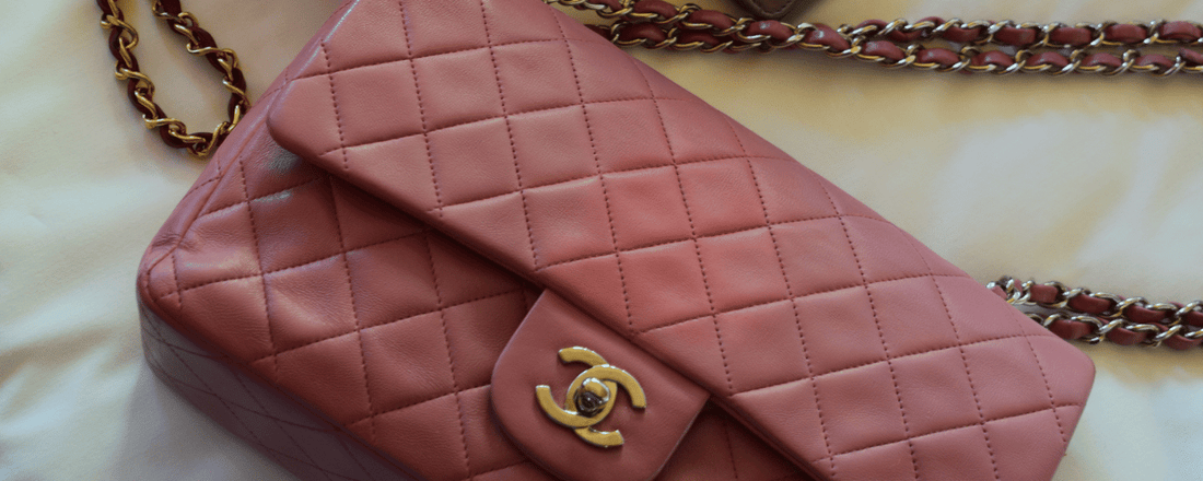 Chanel Classic Flap bag in pink