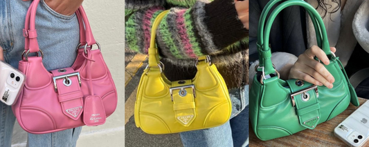 Re-edition Prada moon bag