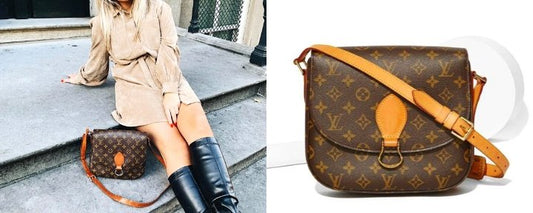 Girls wearing the Louis Vuitton Saint Cloud Monogram Canvas