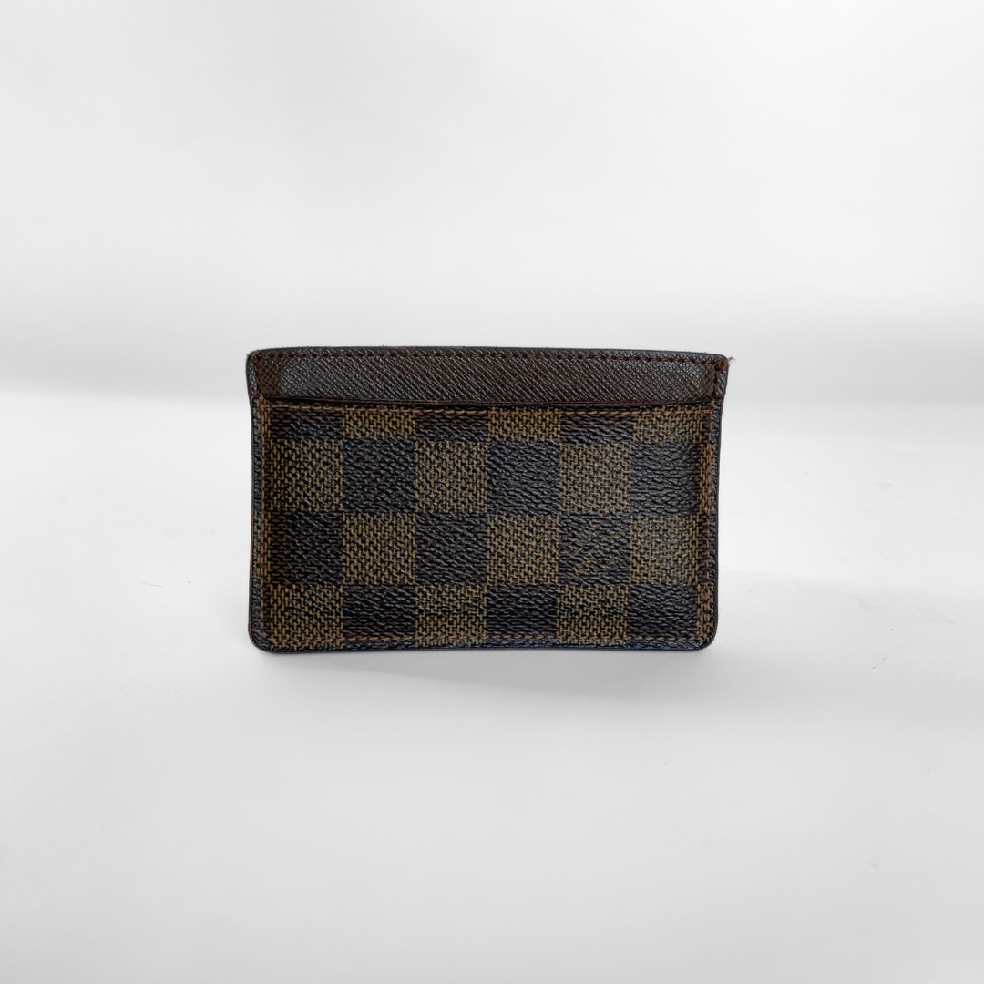 Louis Vuitton Cardcase Damier Ebene Canvas