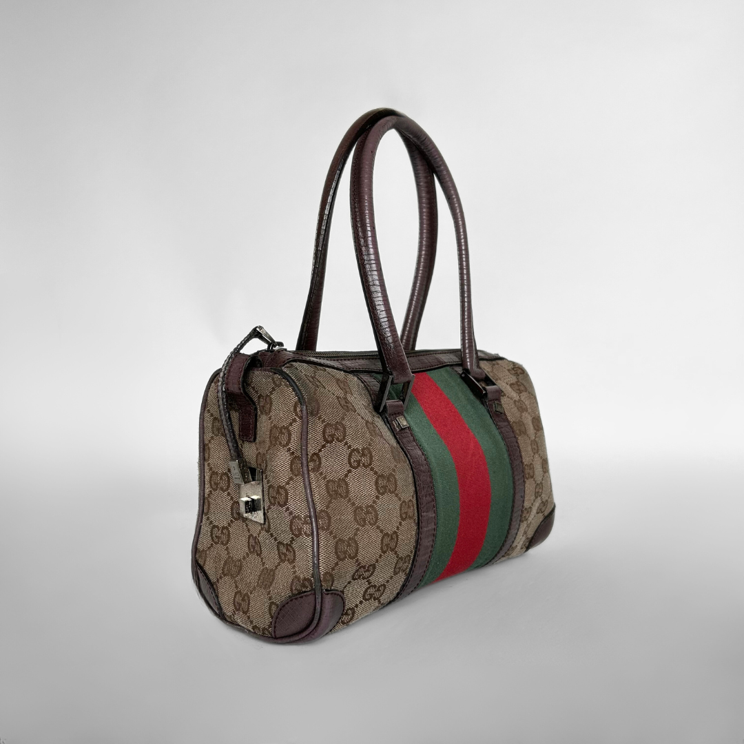 Gucci Gucci Bowling Bag Monogram Canvas - Handbags - Etoile Luxury Vintage