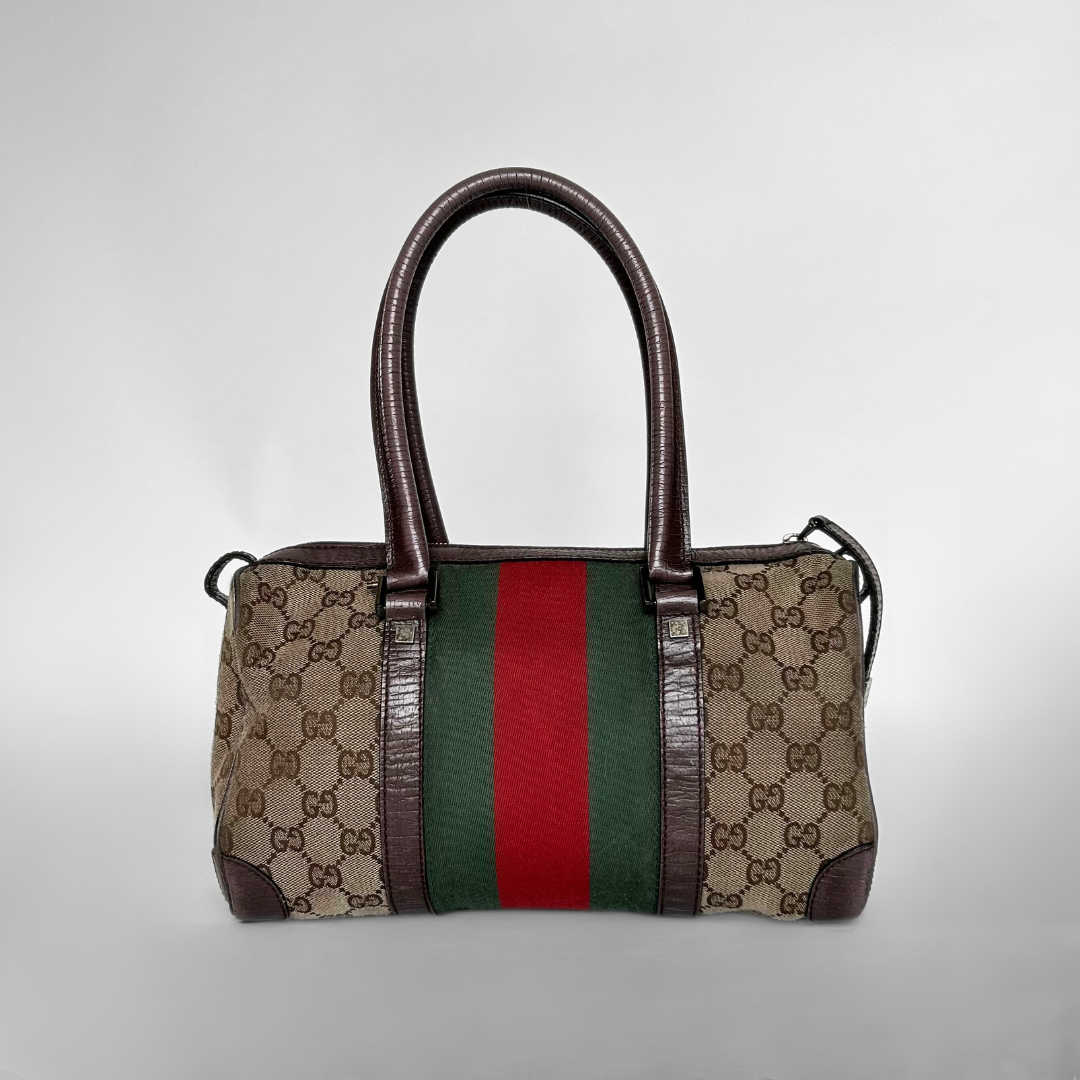 Gucci Gucci Bowling Bag Monogram Canvas - Handbags - Etoile Luxury Vintage