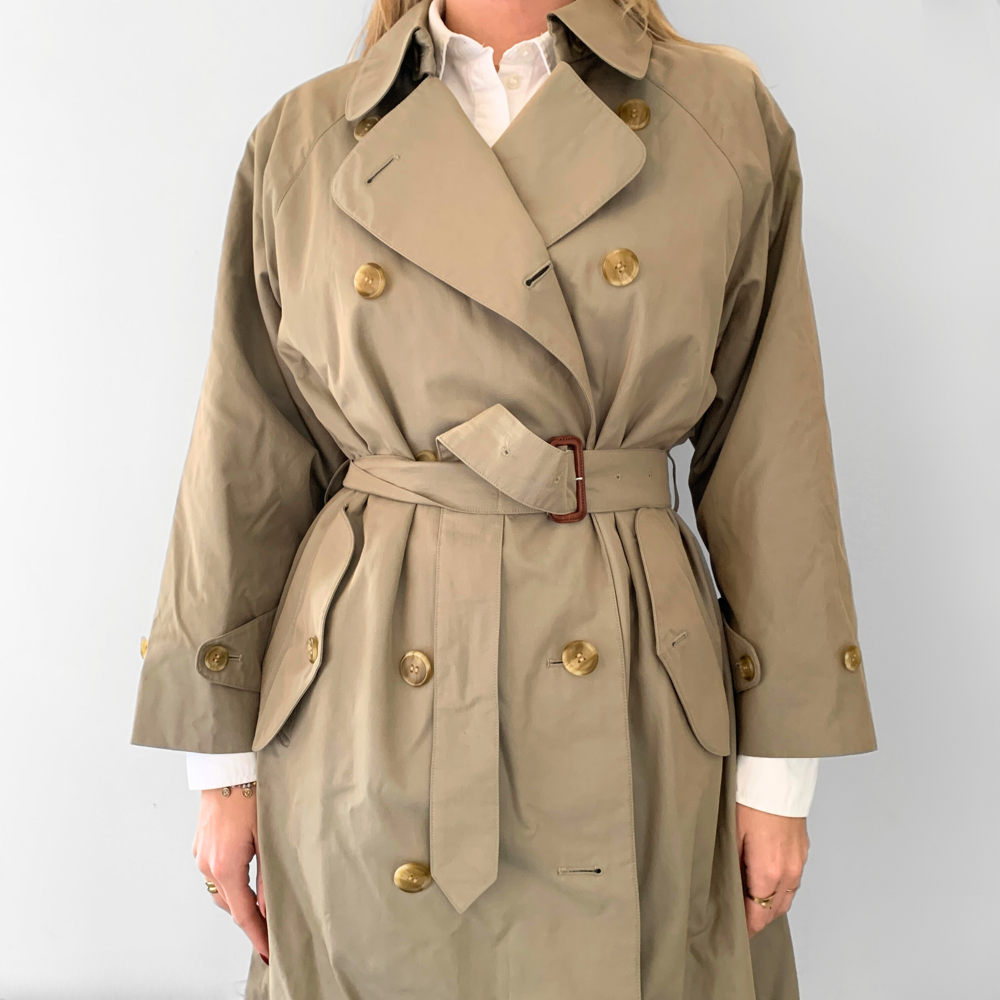 Burberry Burberry Trench Coat Cotton - Coats - Etoile Luxury Vintage