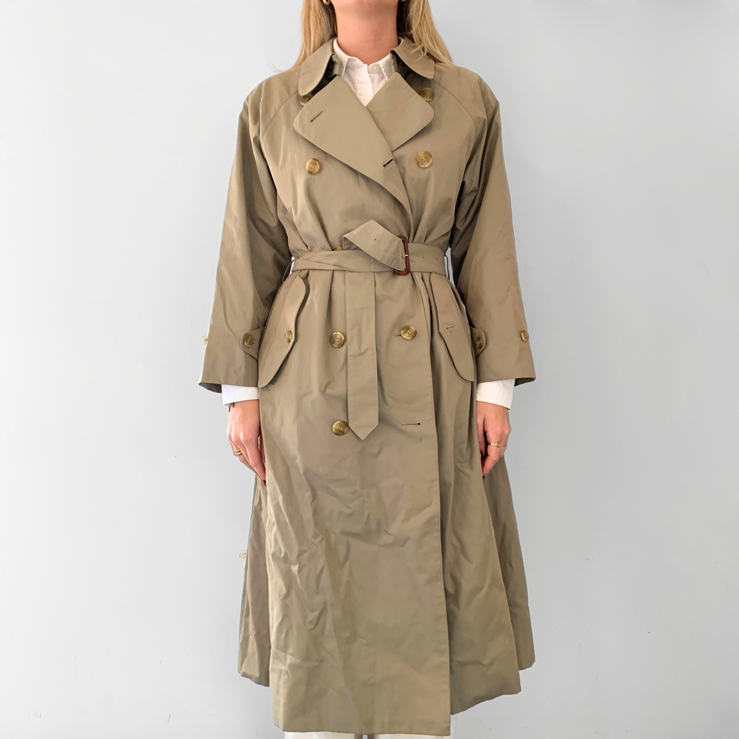 Burberry Burberry Trench Coat Cotton - Coats - Etoile Luxury Vintage