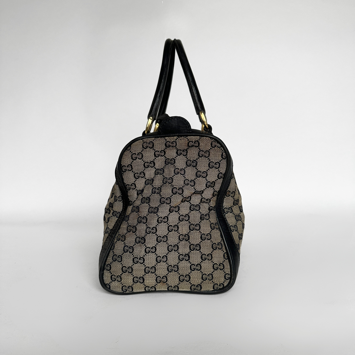 Gucci Gucci Boston Bag Monogram Canvas - Handbags - Etoile Luxury Vintage