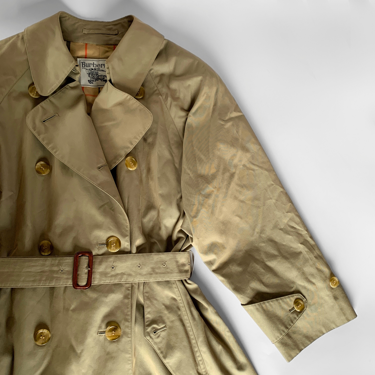 Burberry Burberry Trench Coat Cotton - Coats - Etoile Luxury Vintage