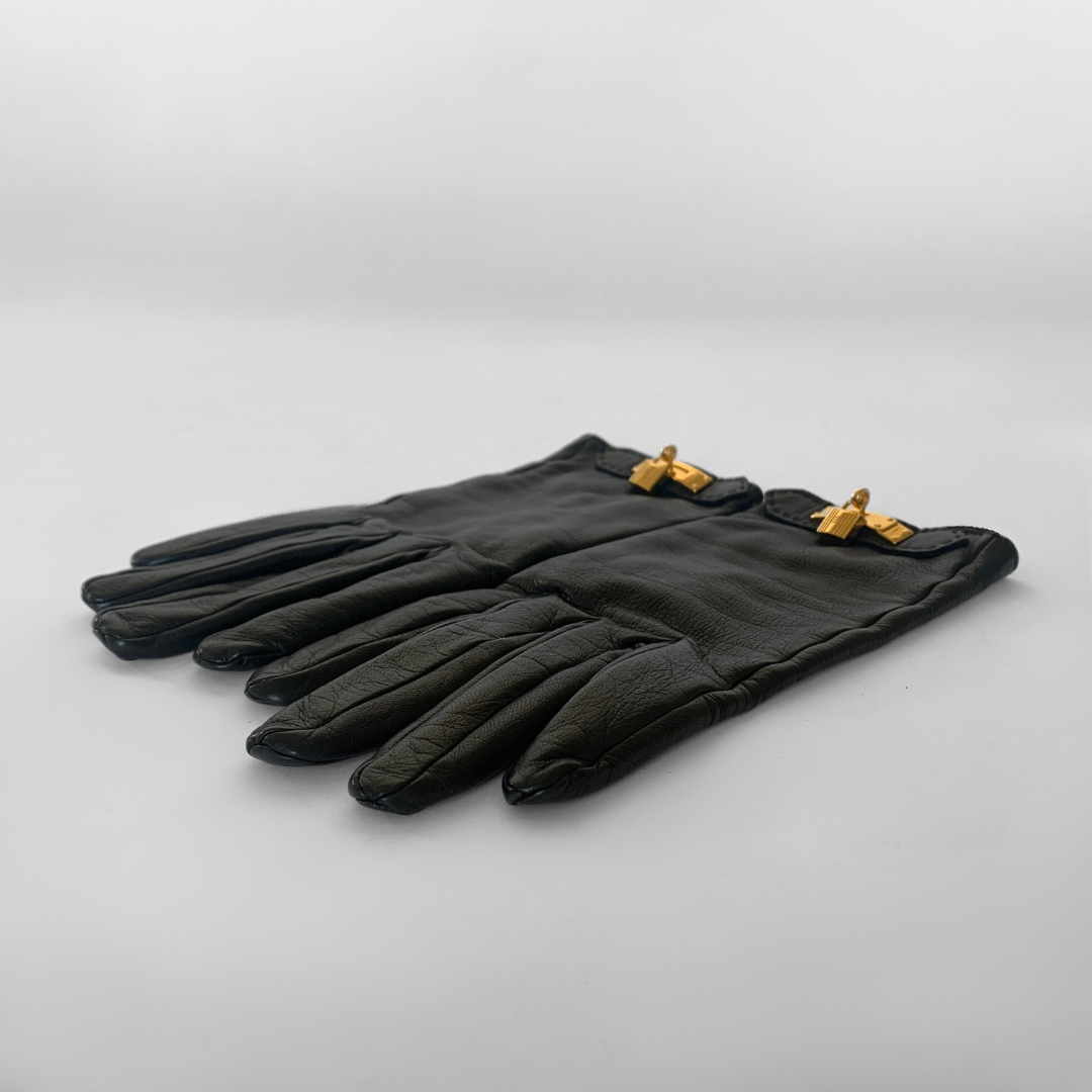 Herm&egrave;s Herm&egrave;s Gloves Leather - Accessories - Etoile Luxury Vintage