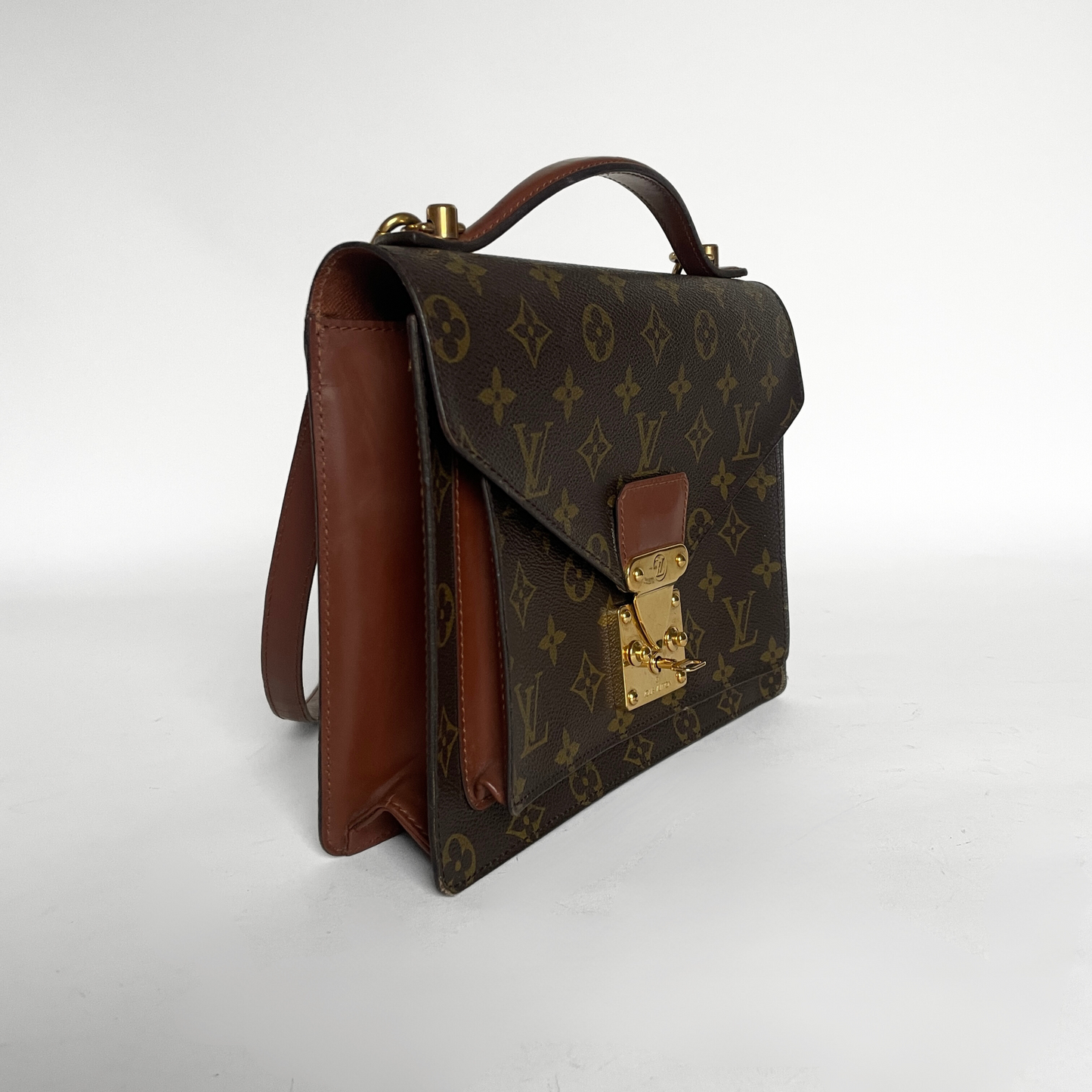 Louis Vuitton Louis Vuitton Monceau Monogram Canvas - Handbags - Etoile Luxury Vintage