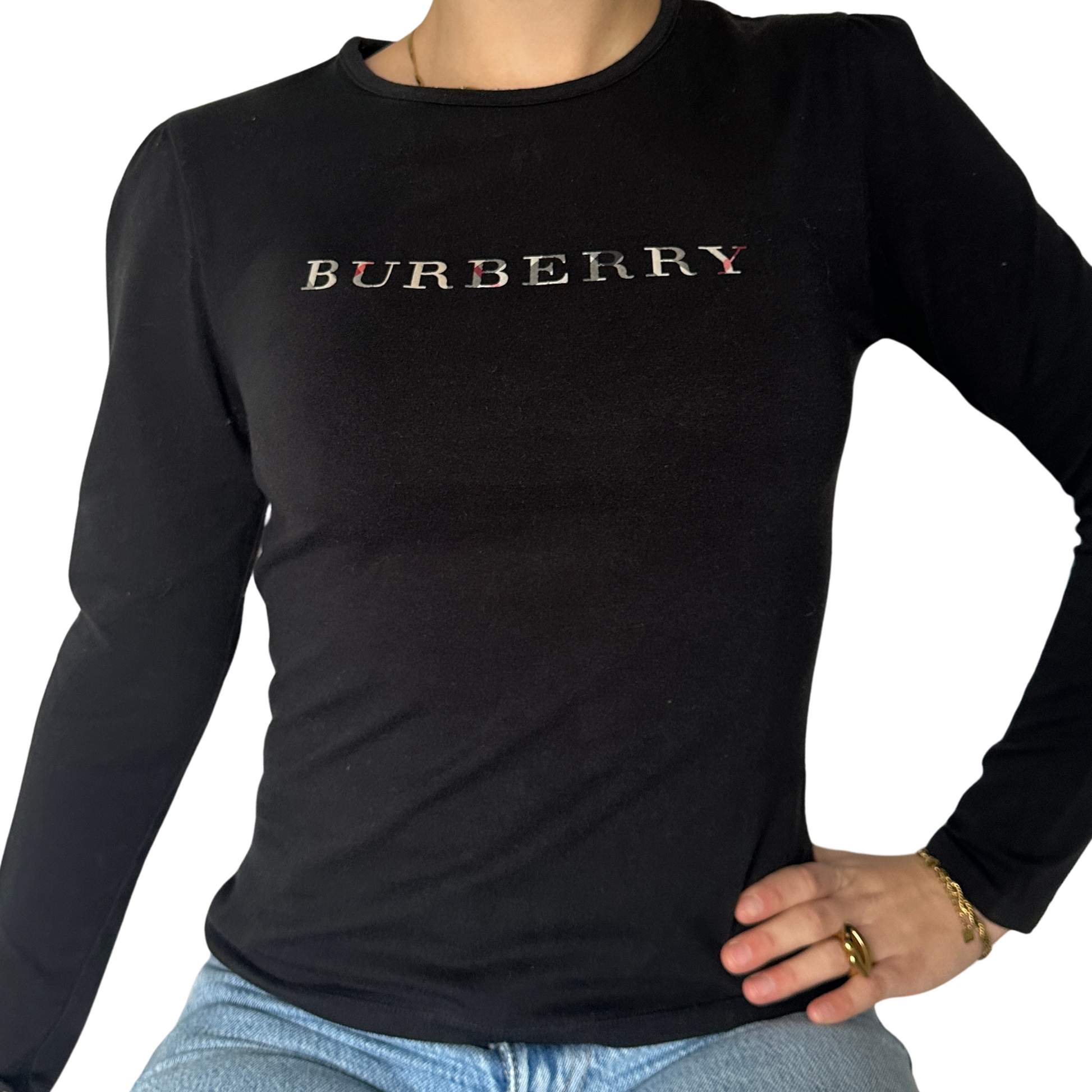 Burberry Burberry Logo T-Shirt Cotton - Clothing - Etoile Luxury Vintage