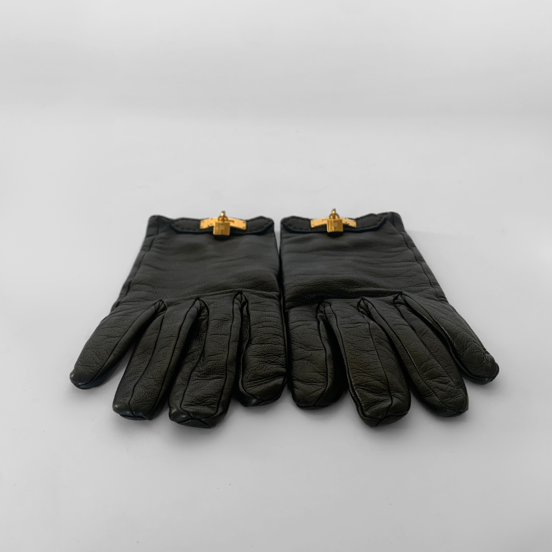 Herm&egrave;s Herm&egrave;s Gloves Leather - Accessories - Etoile Luxury Vintage