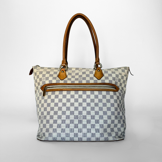 Louis Vuitton Louis Vuitton Saleya GM Damier Azur Canvas - Handbags - Etoile Luxury Vintage