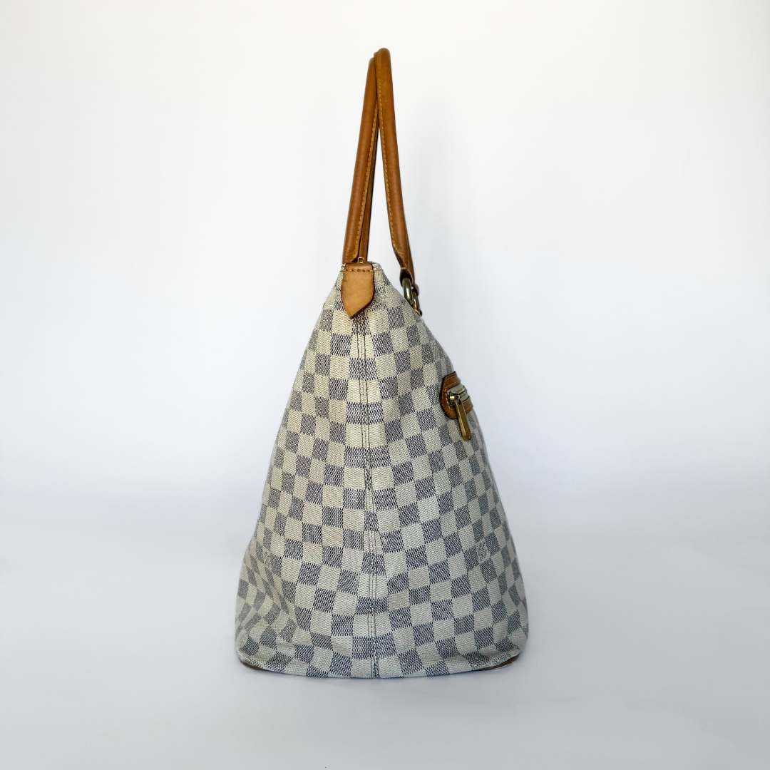 Louis Vuitton Louis Vuitton Saleya GM Damier Azur Canvas - Handbags - Etoile Luxury Vintage