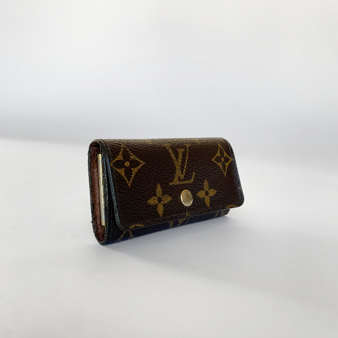 Louis Vuitton Louis Vuitton 4 Keyholder Monogram Canvas - Key holders - Etoile Luxury Vintage