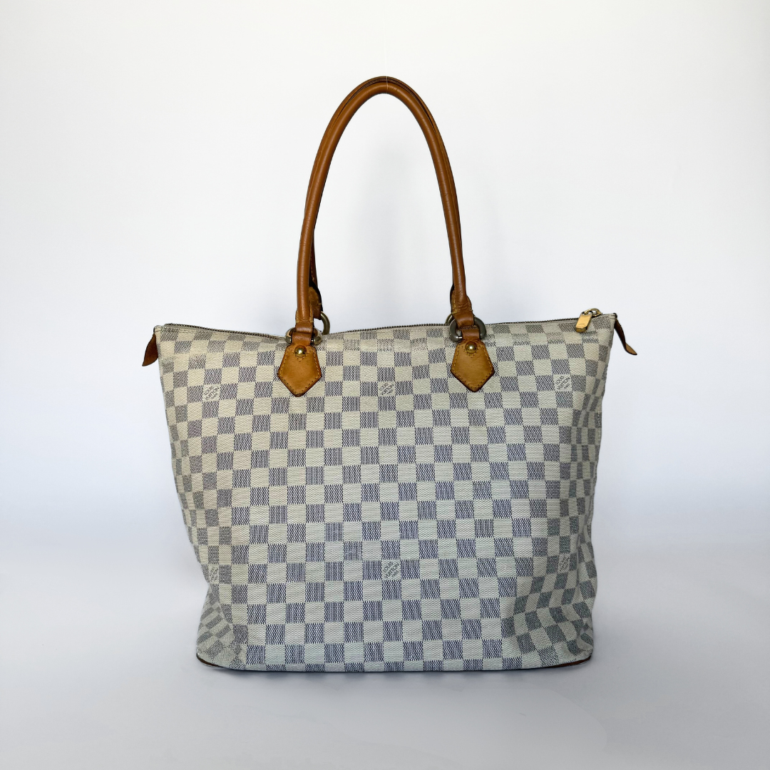 Louis Vuitton Louis Vuitton Saleya GM Damier Azur Canvas - Handbags - Etoile Luxury Vintage