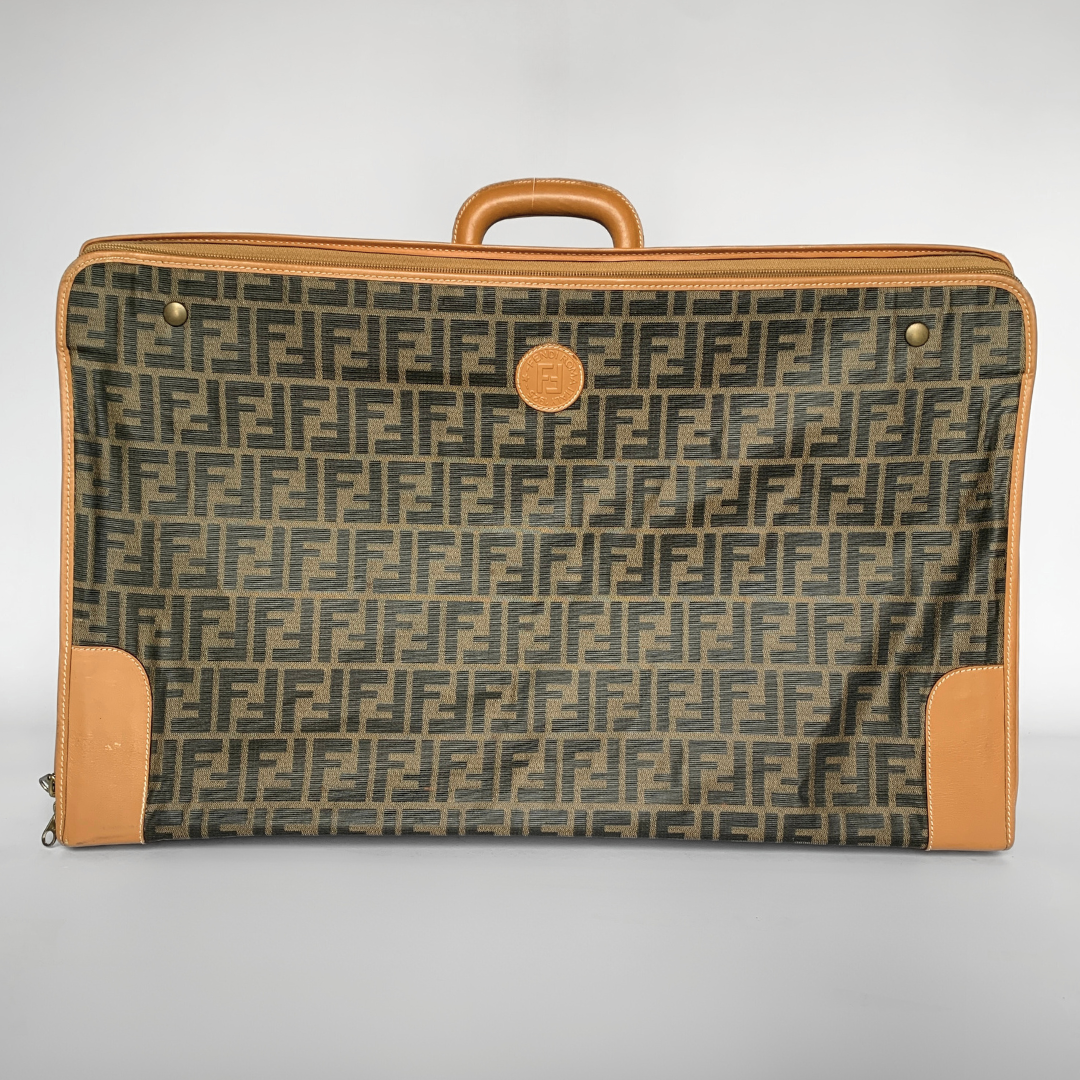 Fendi Fendi Zucca Trunk Canvas - Travel bags - Etoile Luxury Vintage