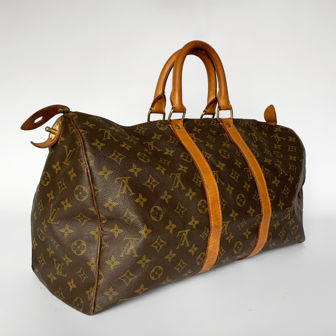 Louis Vuitton Louis Vuitton Keepall 45 Monogram Canvas - Handbags - Etoile Luxury Vintage