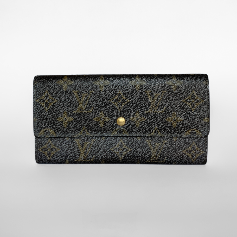 Louis Vuitton Louis Vuitton Wallet Large Monogram Canvas - Wallets - Etoile Luxury Vintage