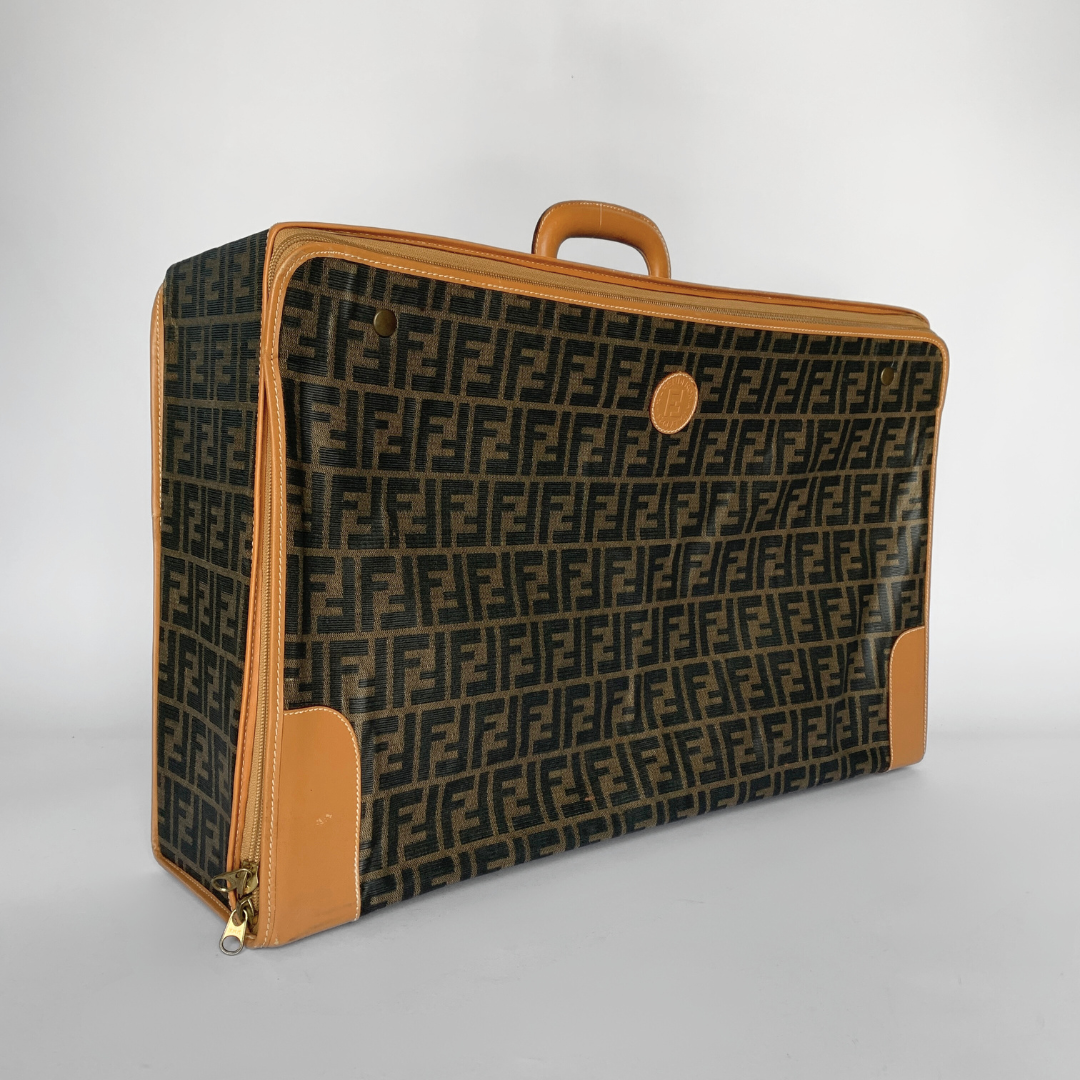 Fendi Fendi Zucca Trunk Canvas - Travel bags - Etoile Luxury Vintage