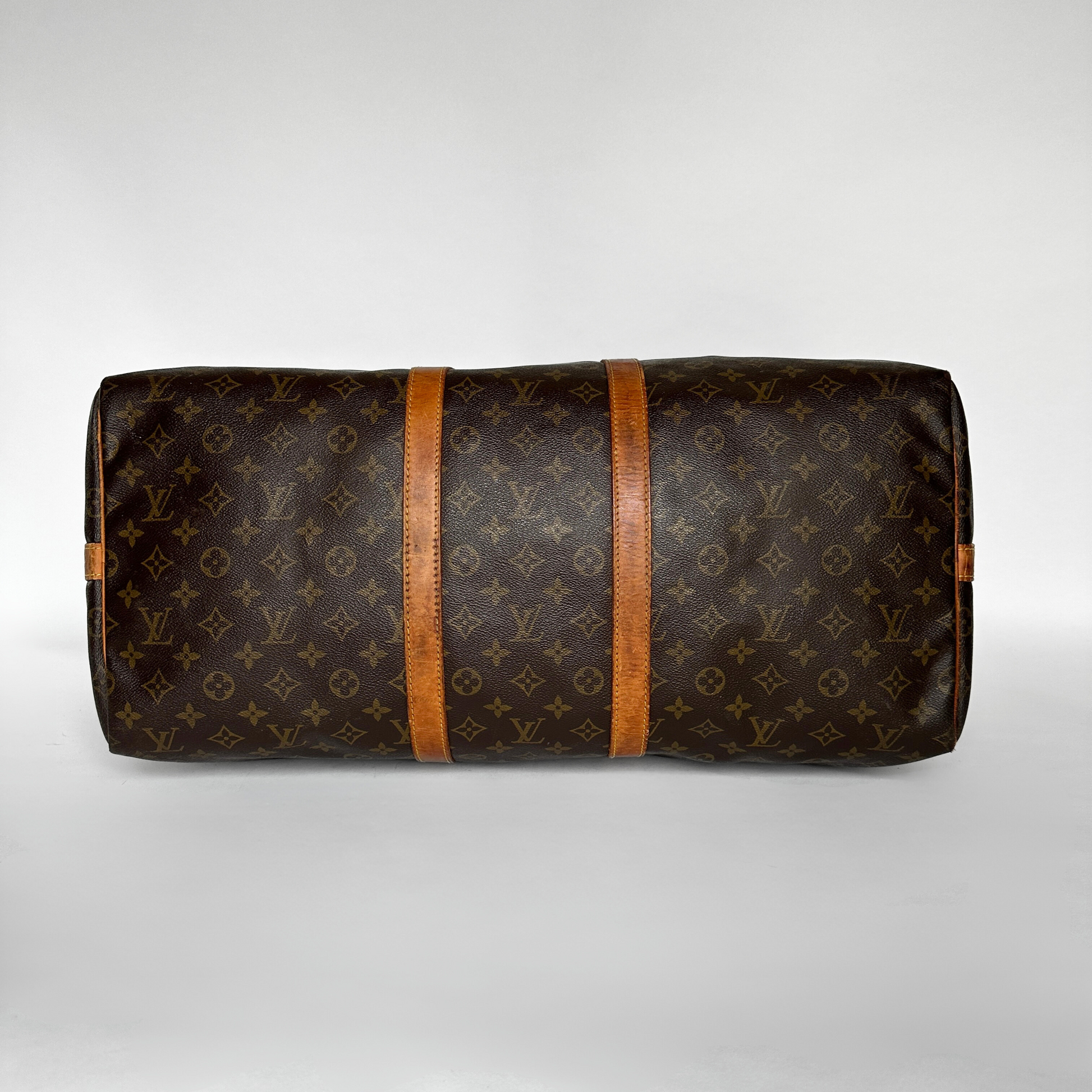 Louis Vuitton Louis Vuitton Keepall 55 Bandouli&egrave;re Monogram Canvas - Handbags - Etoile Luxury Vintage