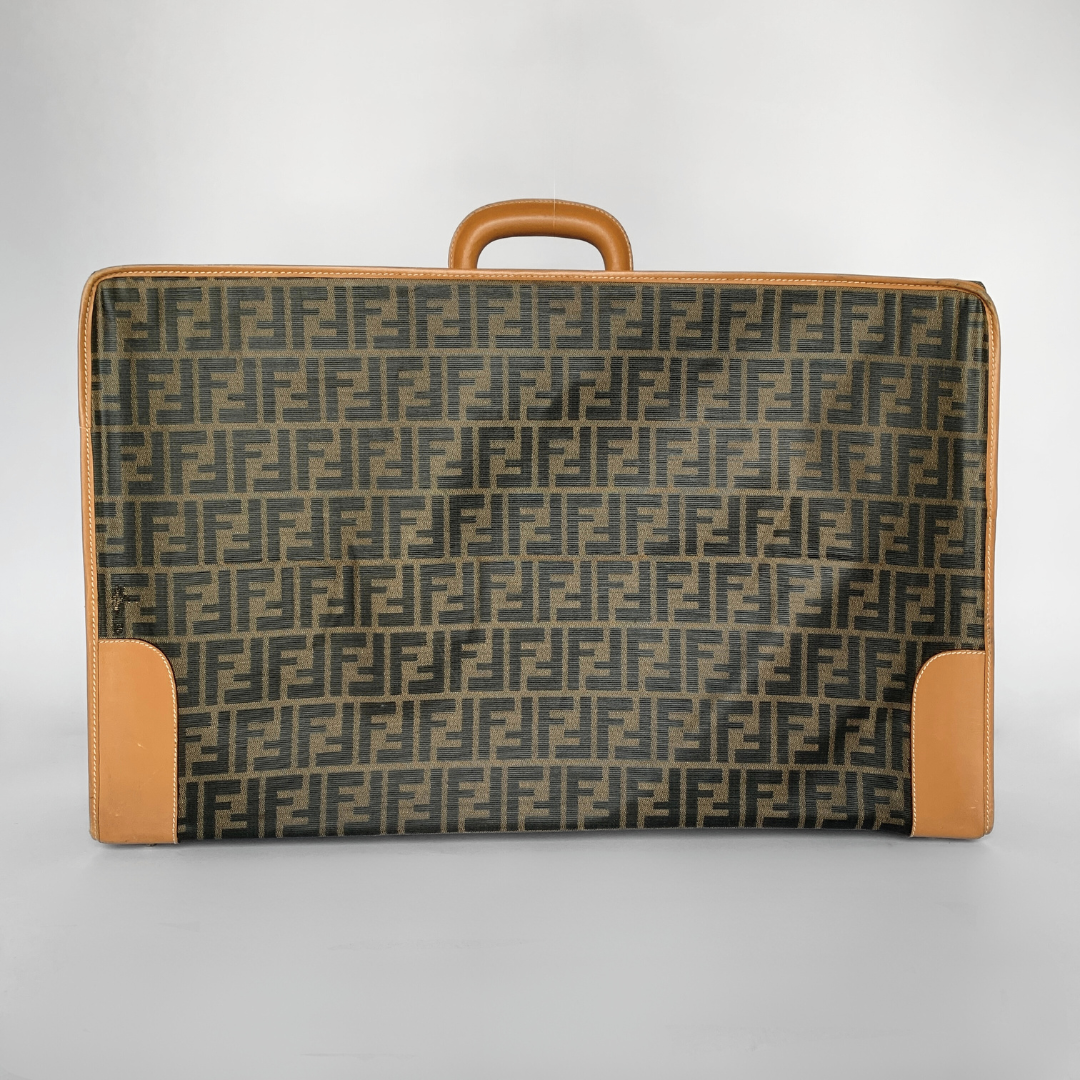 Fendi Fendi Zucca Trunk Canvas - Travel bags - Etoile Luxury Vintage