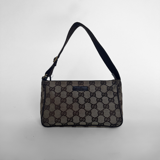 Gucci Gucci Pochette Monogram Canvas - Shoulder bags - Etoile Luxury Vintage