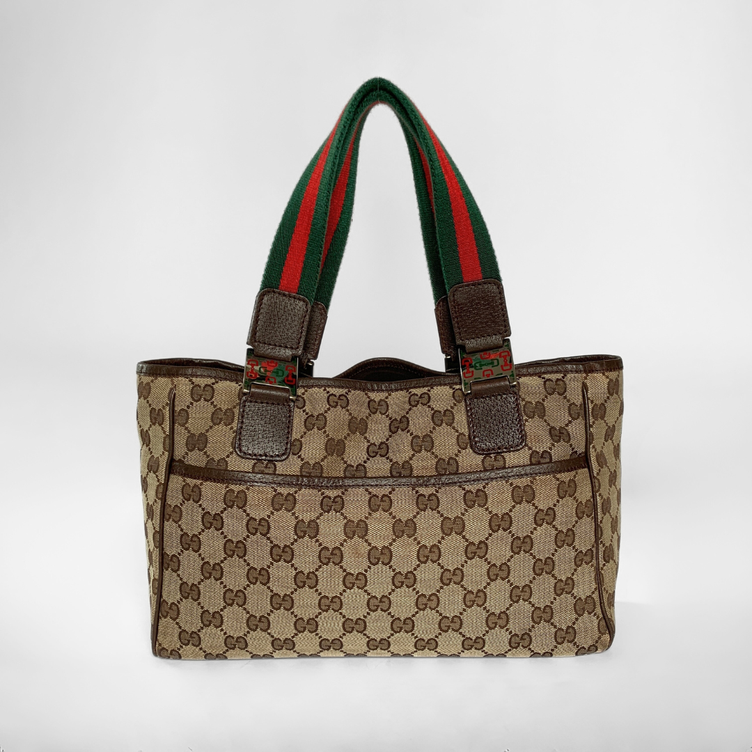 Gucci Supreme Sherry Tote Monogram Canvas