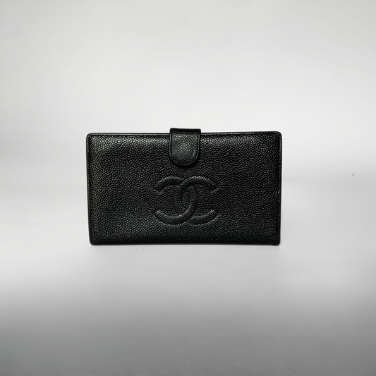 Chanel Chanel Large Wallet Caviar Leather - Wallets - Etoile Luxury Vintage