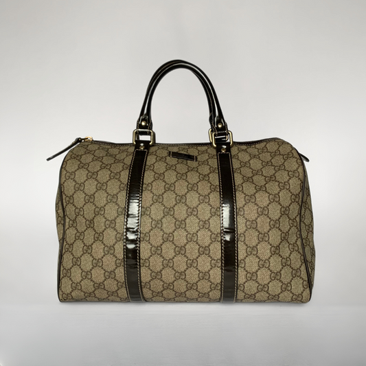 Gucci Gucci Boston Bag PVC Monogram Canvas - Handbags - Etoile Luxury Vintage