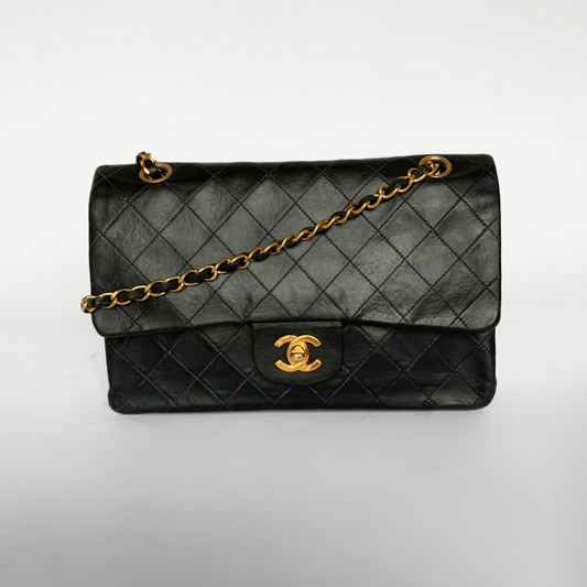 Chanel Chanel Classic Double Flap Bag Medium Lambskin Leather - Handbags - Etoile Luxury Vintage