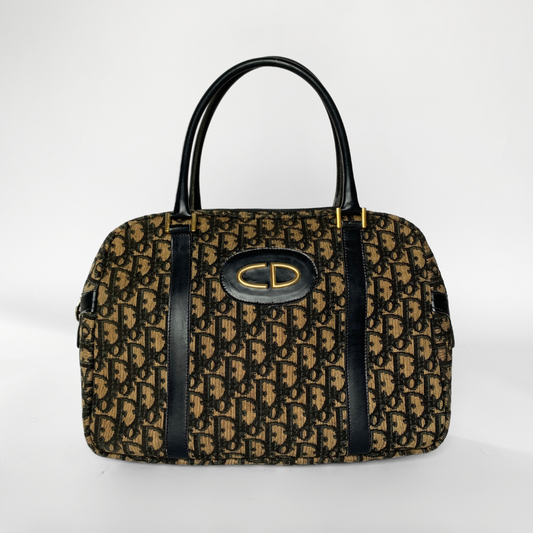 Dior Dior Bowling Bag Monogram Canvas - Handbags - Etoile Luxury Vintage