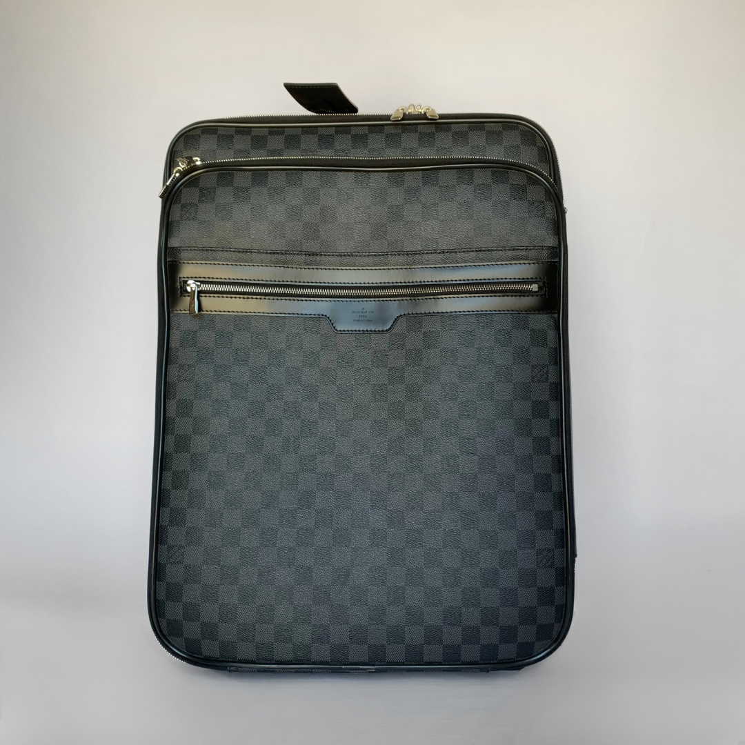 Louis Vuitton Louis Vuitton Pegase Trolley 55 Damier Graphite Canvas - Suitcases - Etoile Luxury Vintage