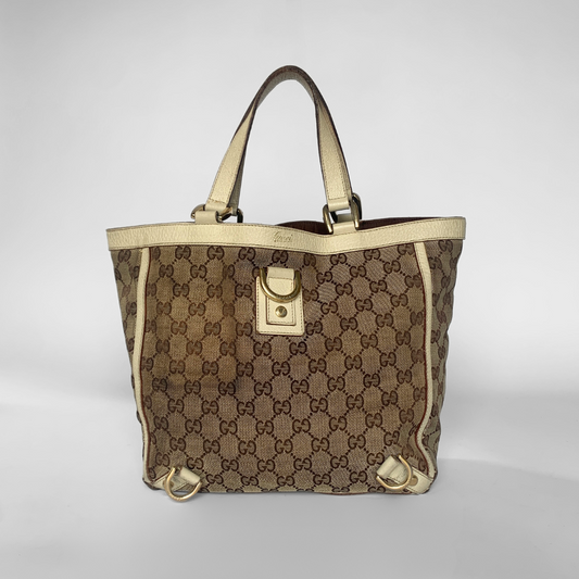 Gucci Gucci Tote Bag Monogram Canvas - Shoulder Bags - Etoile Luxury Vintage