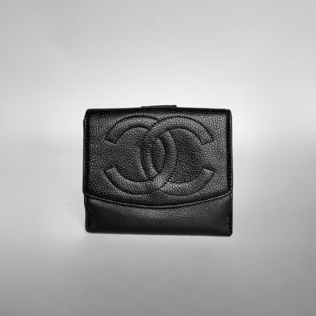 Chanel Chanel Wallet Small Caviar Leather - Wallets - Etoile Luxury Vintage