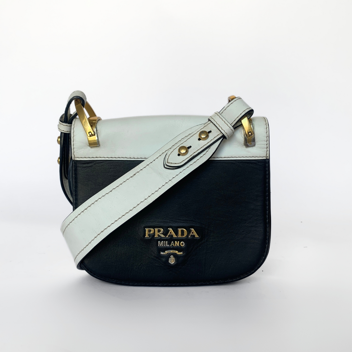 Prada Prada Pochette Shoulder Bag Leather - Crossbody bags - Etoile Luxury Vintage