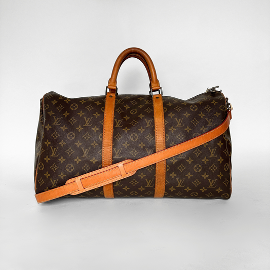 Louis Vuitton Louis Vuitton Keepall 50 Bandouli&egrave;re Monogram Canvas - Handbags - Etoile Luxury Vintage