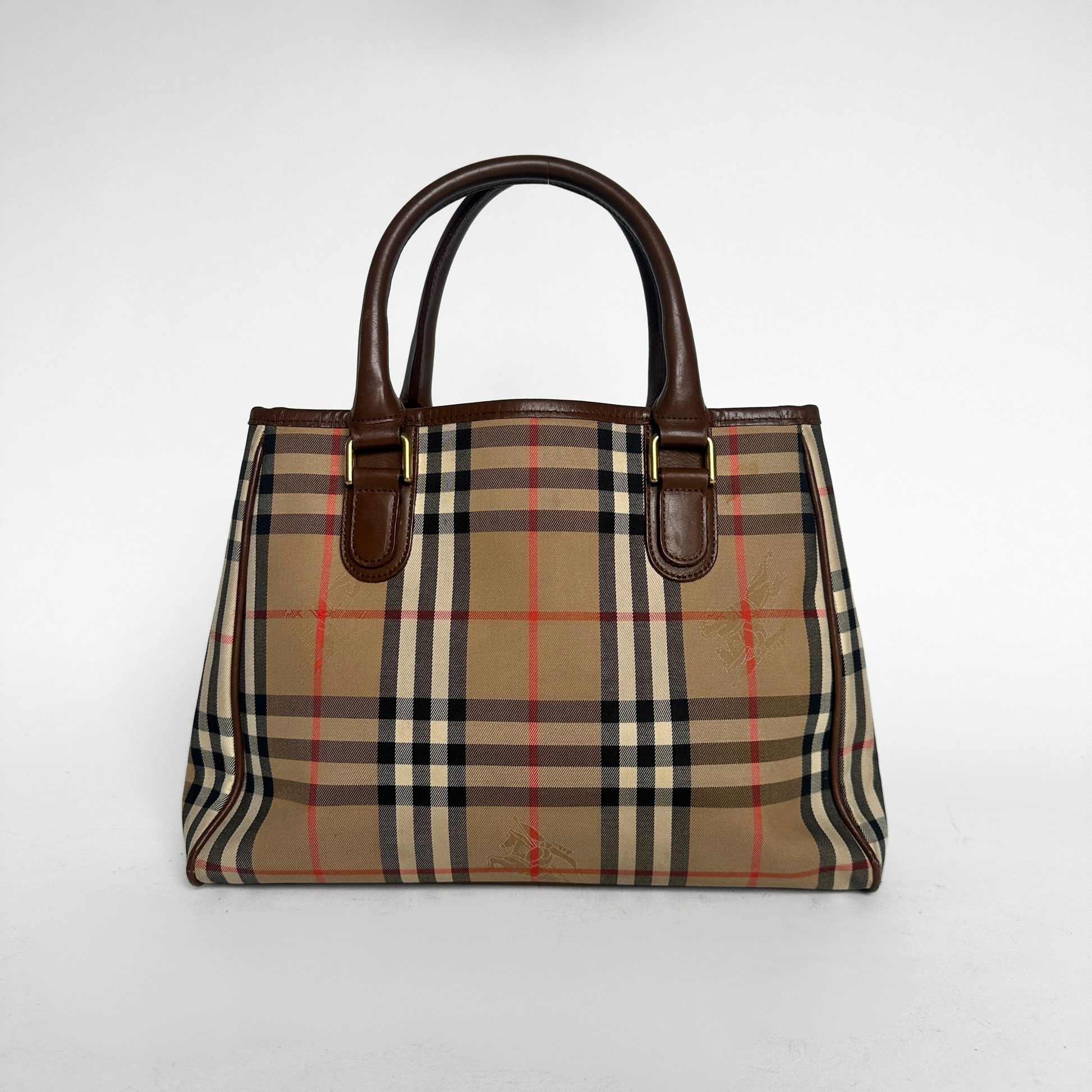 Burberry Burberry Tote Bag Monogram Canvas - Shoulder bags - Etoile Luxury Vintage