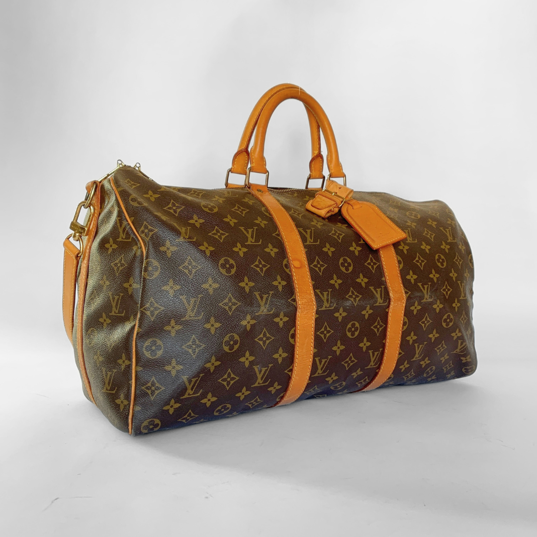 Louis Vuitton Keepall 50 Bandoulière Monogram Canvas