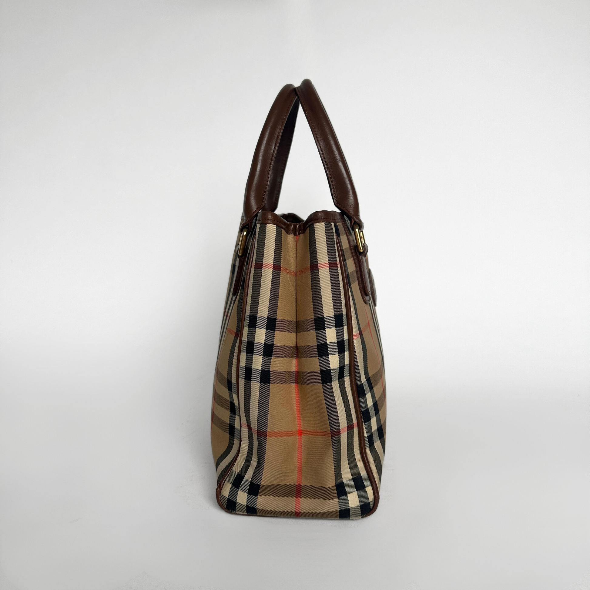 Burberry Burberry Tote Bag Monogram Canvas - Shoulder bags - Etoile Luxury Vintage