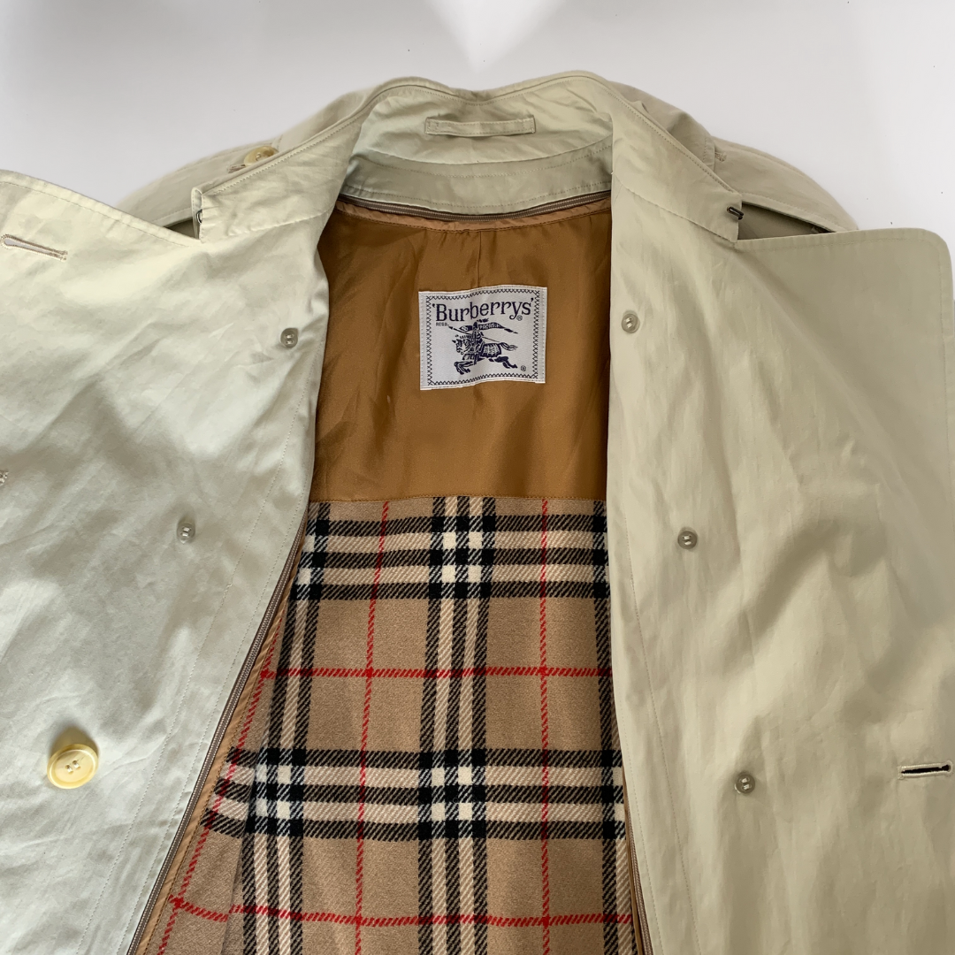 Burberry Burberry Trench Coat Cotton - Clothing - Etoile Luxury Vintage