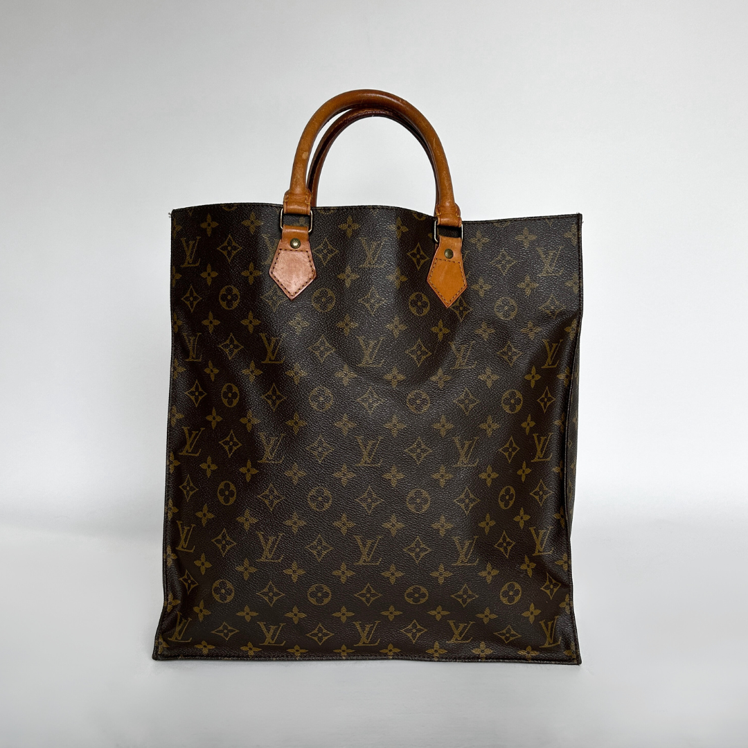 Louis Vuitton Louis Vuitton Sac Plat Monogram Canvas - Handbags - Etoile Luxury Vintage