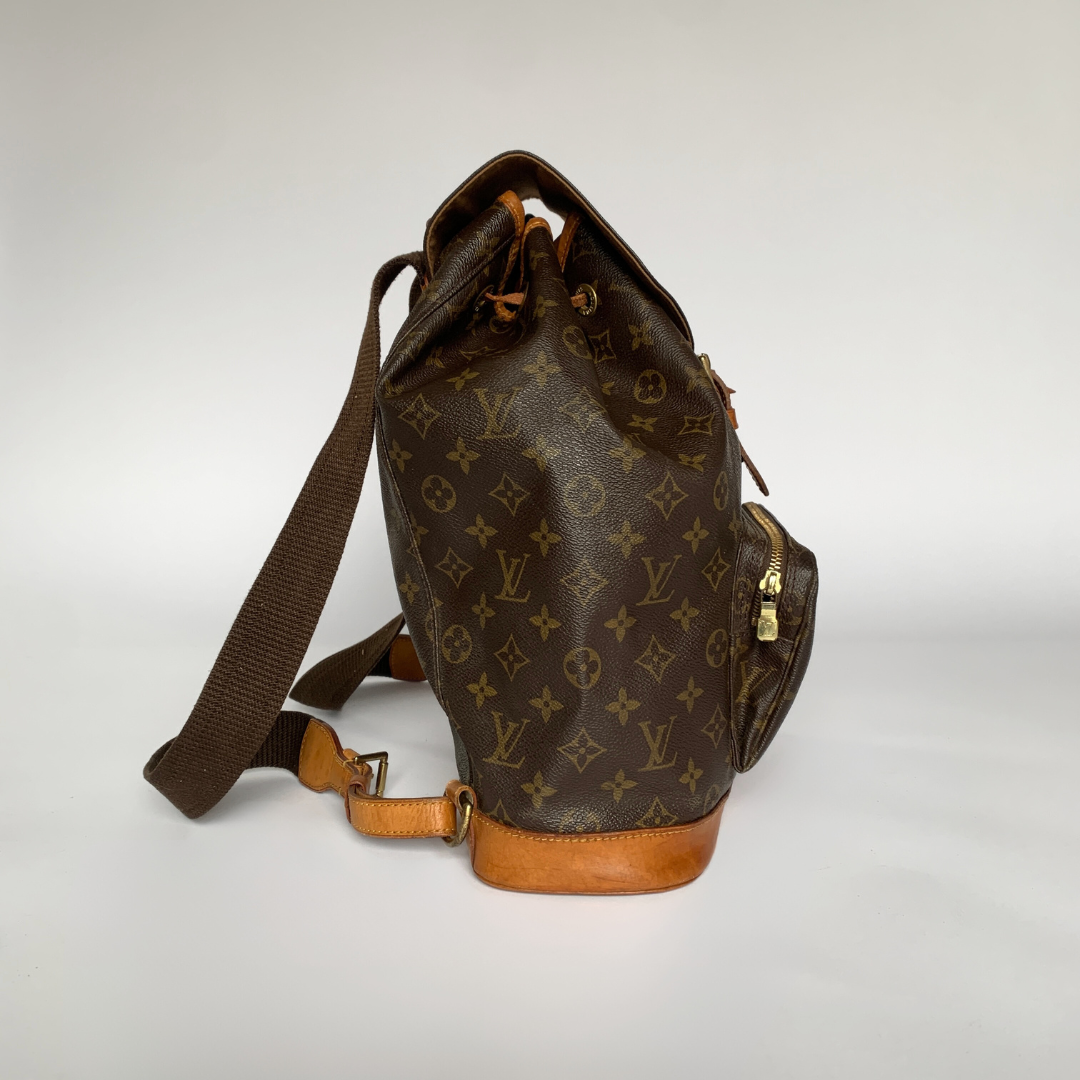 Louis Vuitton Louis Vuitton Montsouris GM Monogram Canvas - Backpacks - Etoile Luxury Vintage