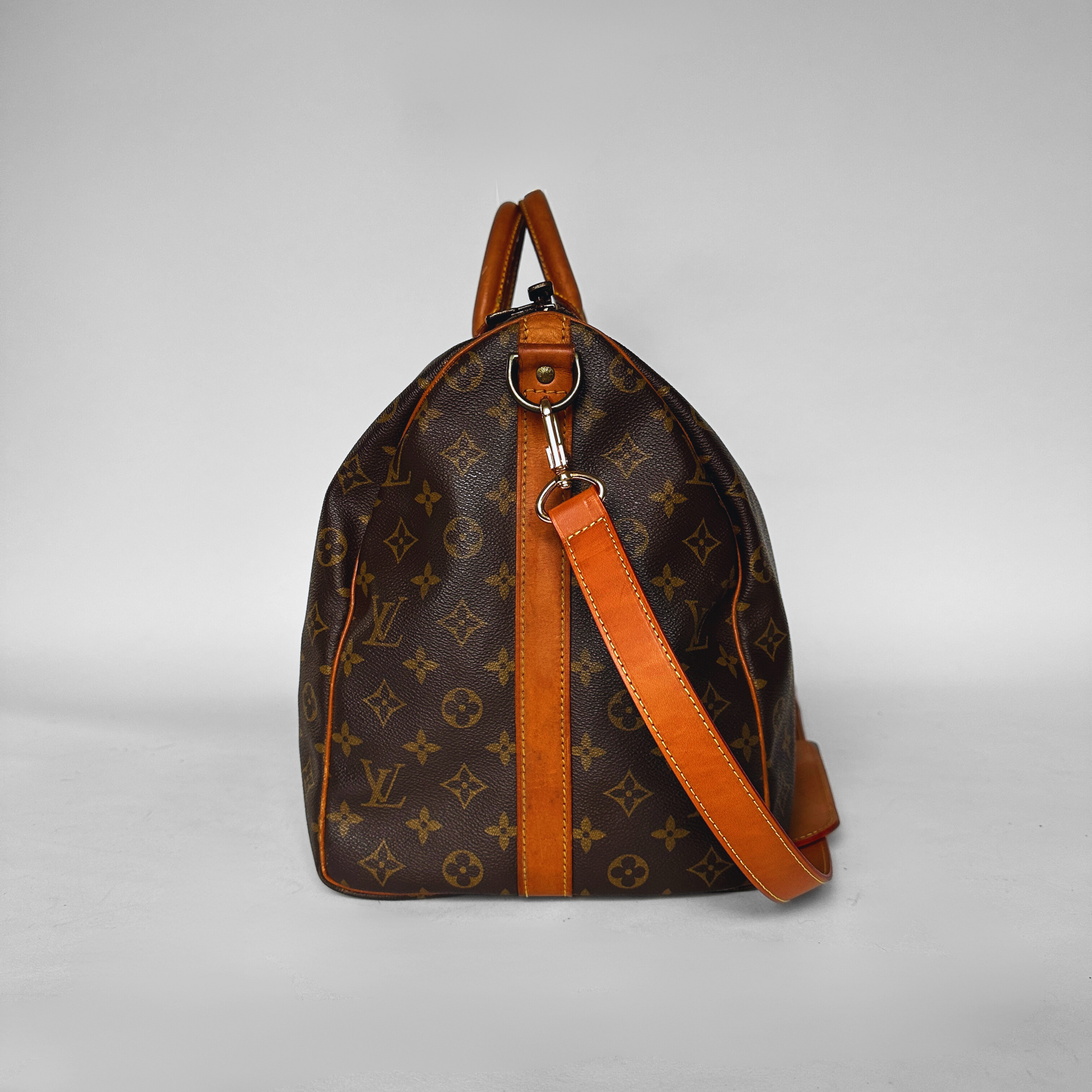 Louis Vuitton Louis Vuitton Keepall 50 Bandouli&egrave;re Monogram Canvas - Handbags - Etoile Luxury Vintage