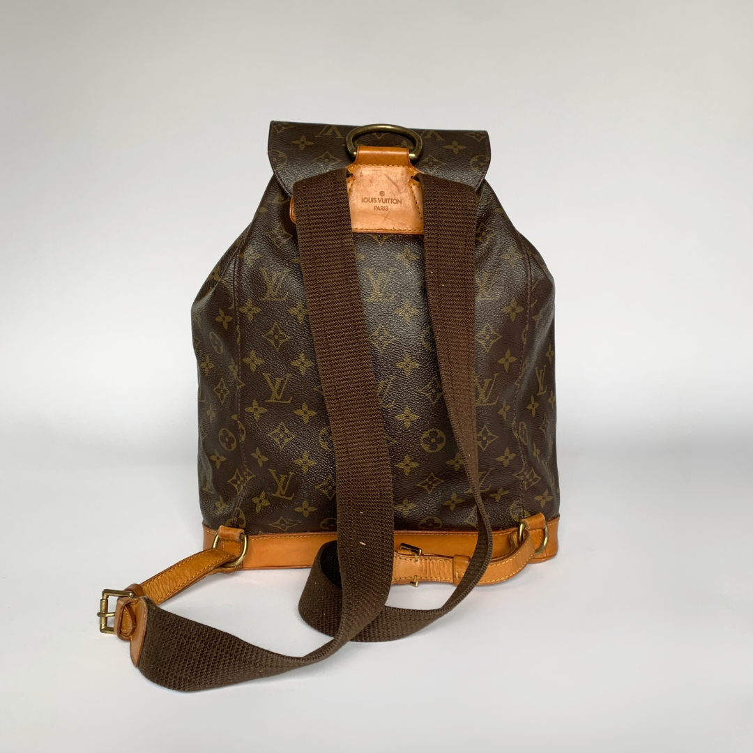 Louis Vuitton Louis Vuitton Montsouris GM Monogram Canvas - Backpacks - Etoile Luxury Vintage