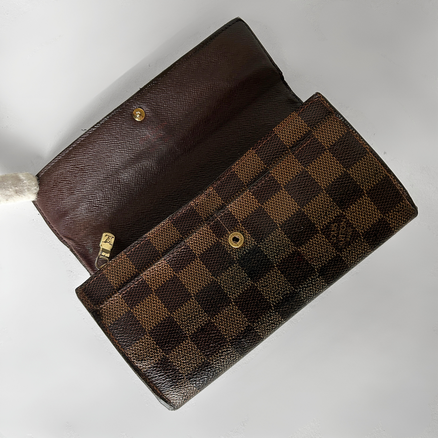 Louis Vuitton Louis Vuitton Wallet Large Damier Ebene Canvas - Wallets - Etoile Luxury Vintage