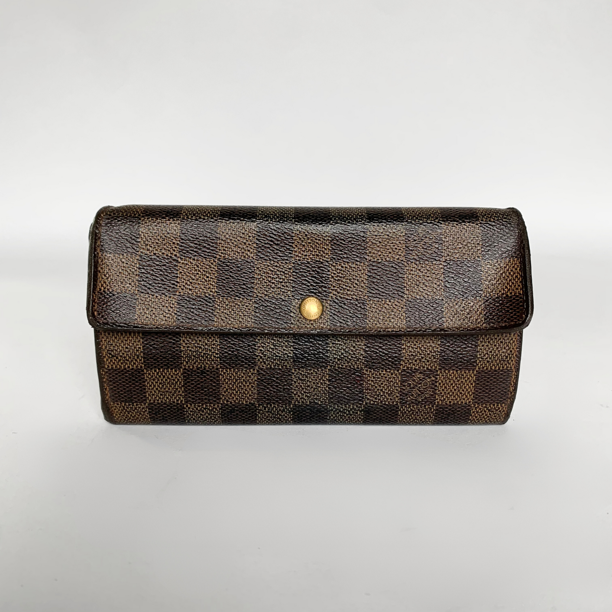 Louis Vuitton Louis Vuitton Wallet Large Damier Ebene Canvas - Wallets - Etoile Luxury Vintage