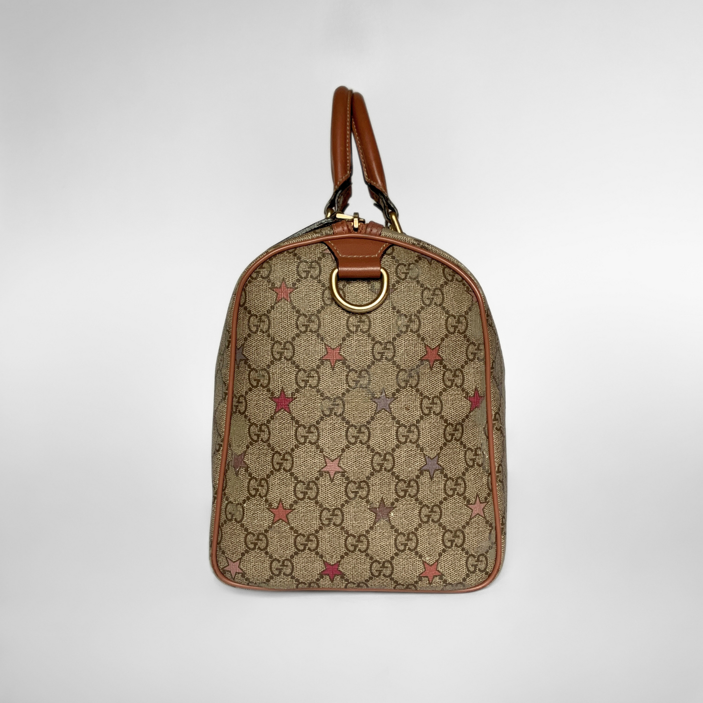 Gucci Bowling Handbag Monogram PVC