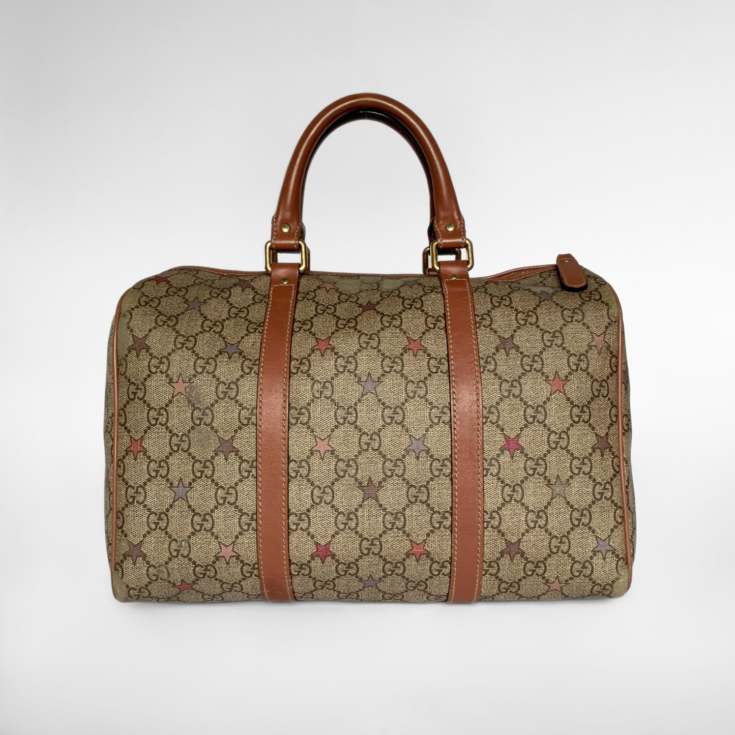 Gucci Bowling Handbag Monogram PVC