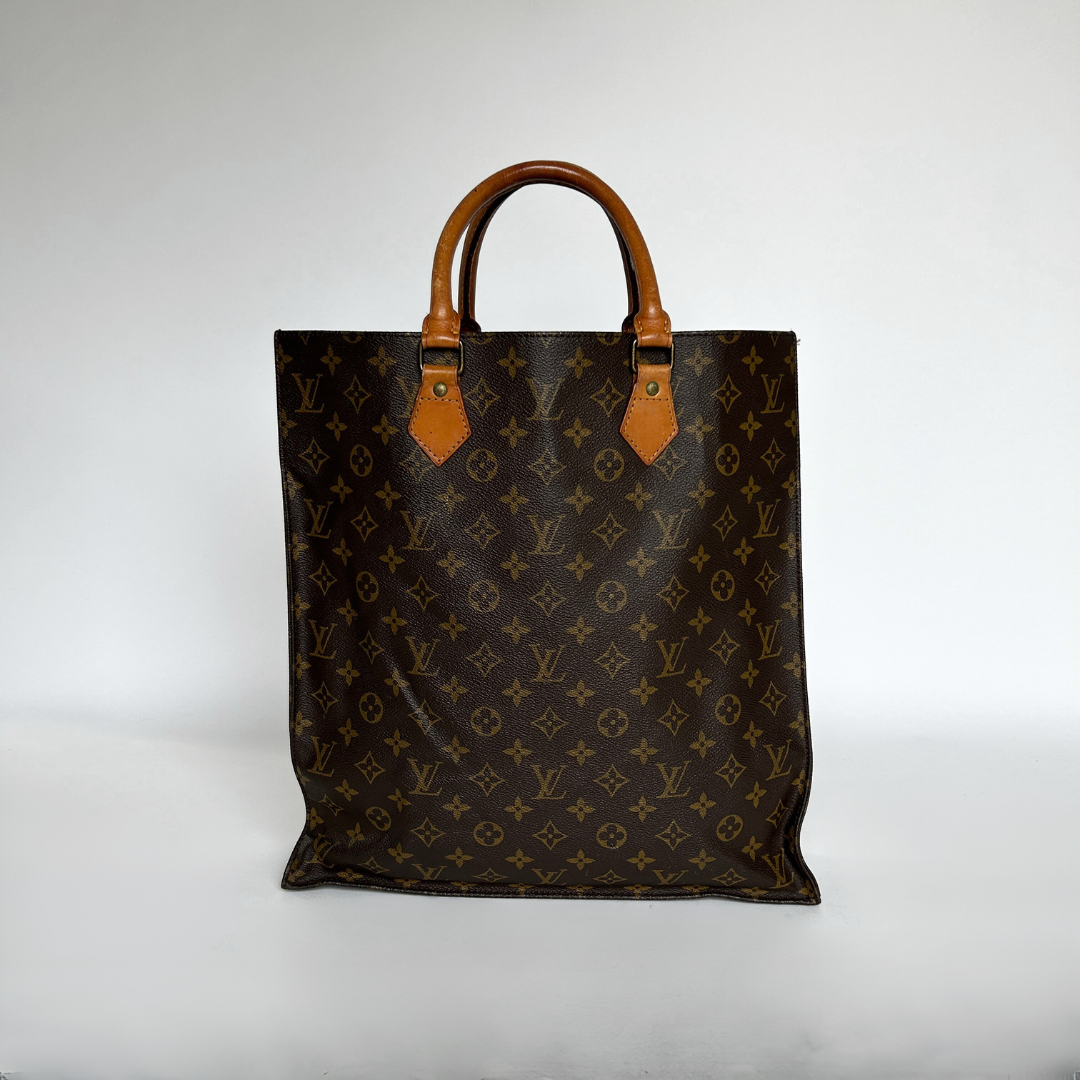 Louis Vuitton Louis Vuitton Sac Plat Monogram Canvas - Handbags - Etoile Luxury Vintage