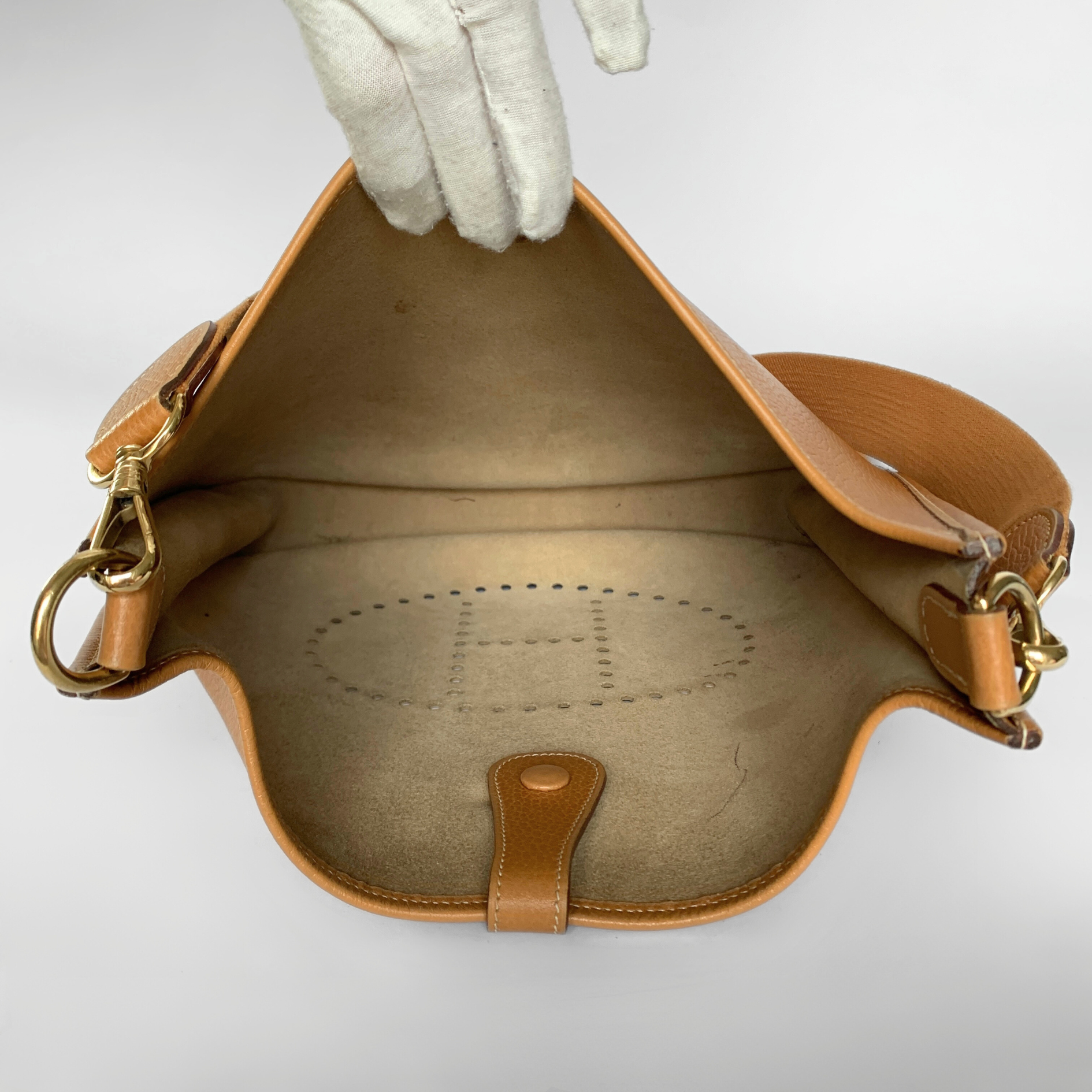 Herm&egrave;s Herm&egrave;s Evelyne GM Leather - Crossbody bags - Etoile Luxury Vintage