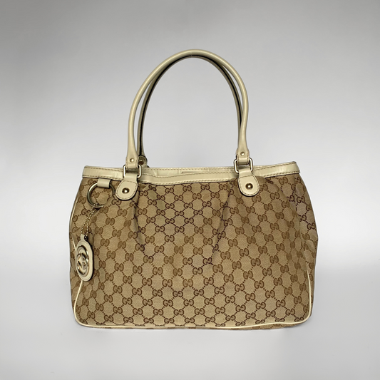 Gucci Gucci GG Tote Bag Monogram Canvas - Handbags - Etoile Luxury Vintage